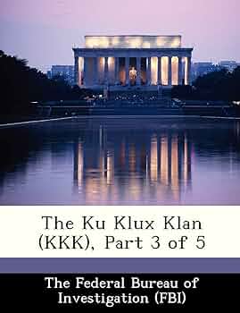 ⧉ KKK ⧉ Plaque Bearing Image of Hooded K.K.K. Figure Hangs at West